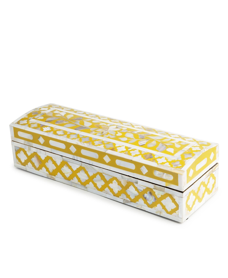Gauri Kohli Jodhpur Mother of Pearl Decorative Box, 12