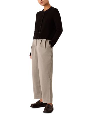 Petites Bethany Barrel Leg Trousers