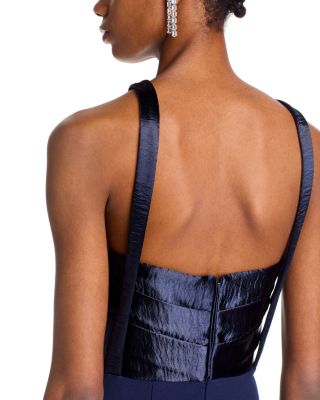 Alara Column Gown & Cape