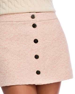 Tweed Mini Skirt