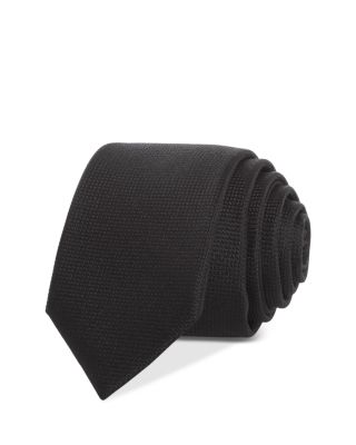 The Men's Store at Bloomingdale's - Silk Skinny Textured Tie - Exclusive