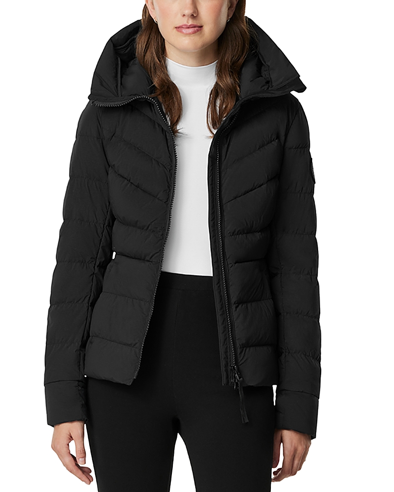 Canada Goose Clair 750 Fill Power Down Puffer Jacket In Black