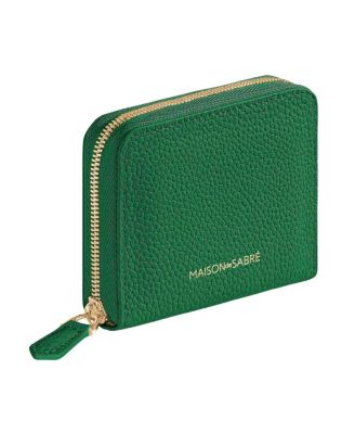 Small Leather Zip Wallet