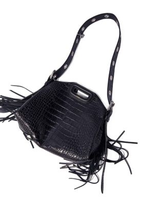 Miss M Mini Embossed Leather Bag