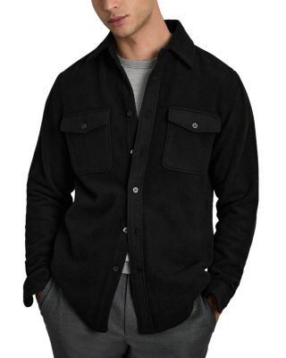 REISS - Demari Long Sleeve Twin Pocket Wool Overshirt