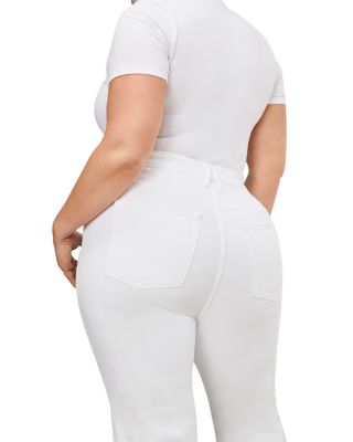 Flared Jeans in White