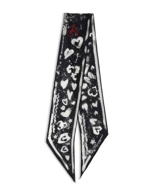 Zadig & Voltaire Jessie Love Silk Scarf