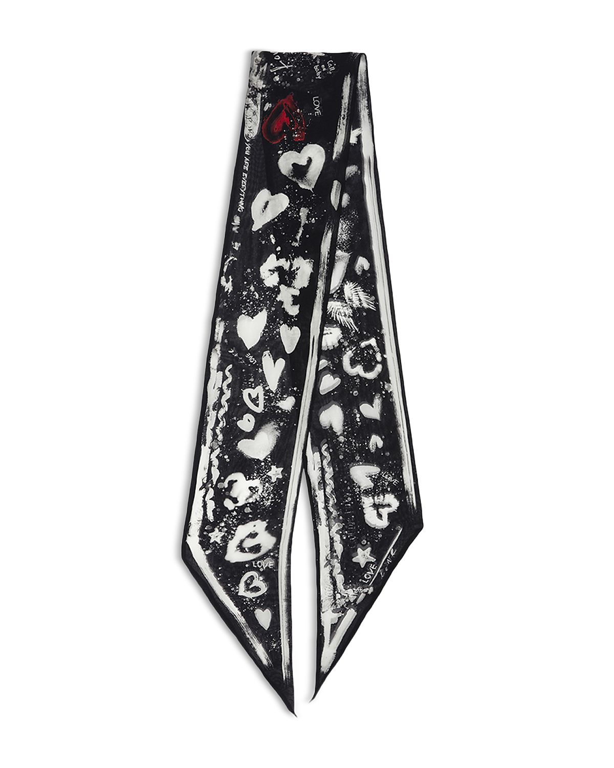 Zadig & Voltaire Jessie Love Silk Scarf