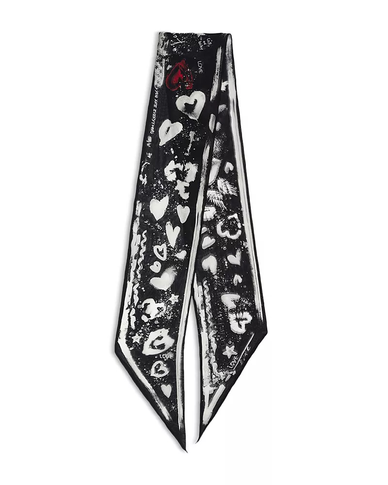 Zadig & Voltaire Jessie Love Silk Scarf