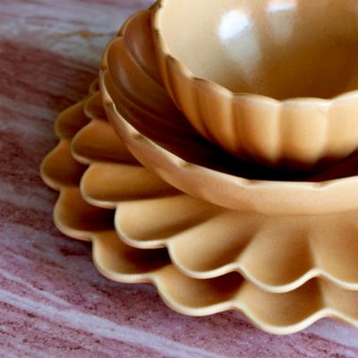 Dhalia Stoneware Pasta Bowl, Set of 4