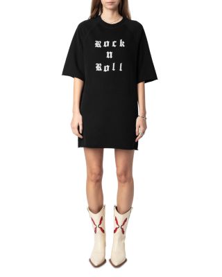 Grace Rock&#39;n&#39;Roll Studs T Shirt Dress