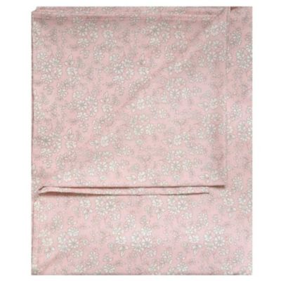  Liberty Fabric Capel Pink Print Flat Top Sheet, Queen