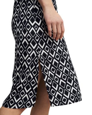 Cali Printed Button Front Dress