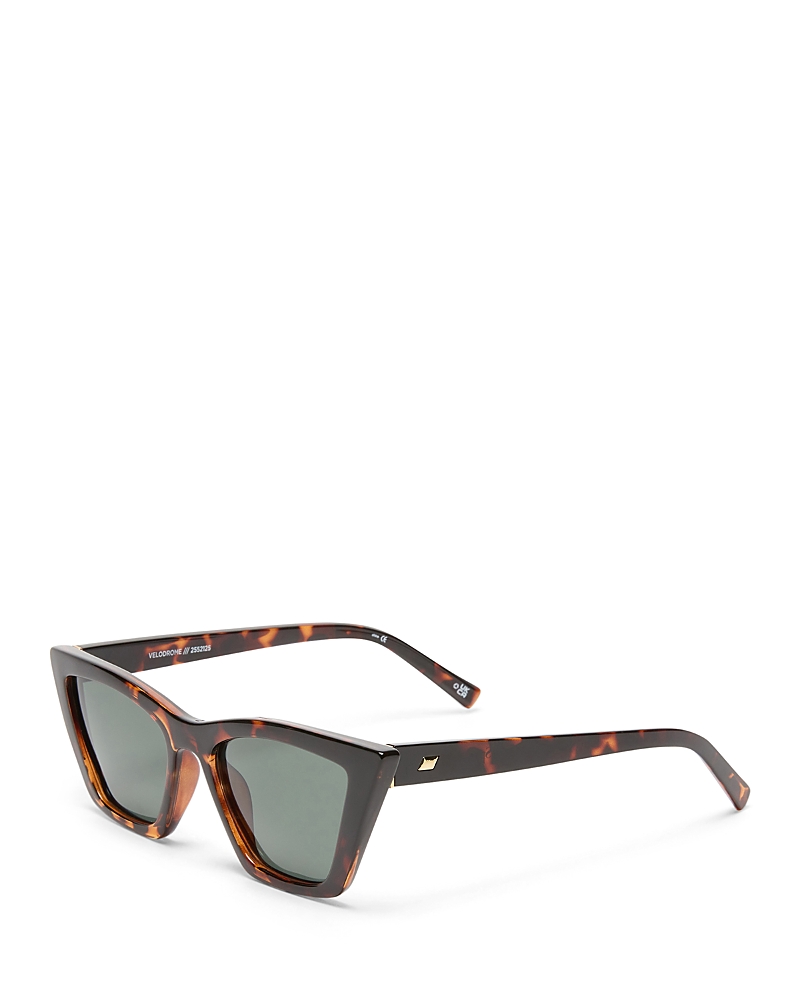 Le Specs Velodrome Cat Eye Sunglasses, 54mm In Tortoise