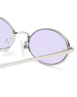 Love Train Oval Sunglasses, 56mm