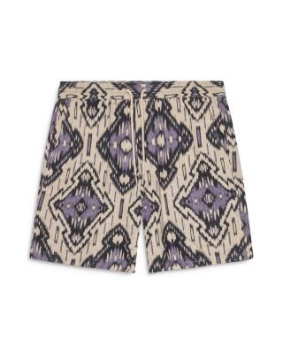 Relaxed Fit Gregor Patterned 6.3" Shorts