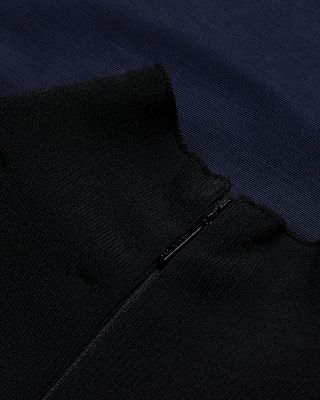 Knit Bodice Wrap Skirt Dress