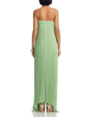 Bisous Pleated Gown