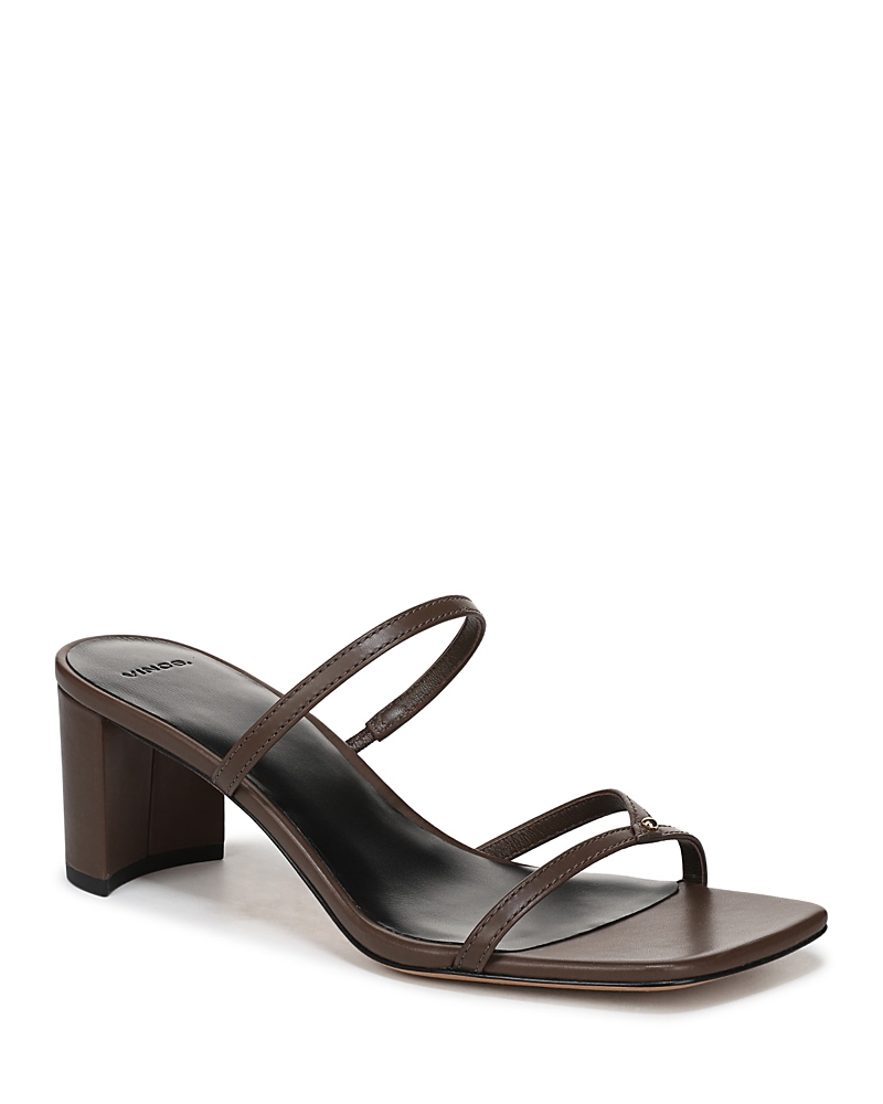 Vince Ona Slide Sandal In Nutwood Brown
