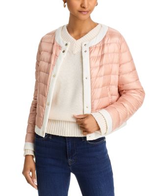 Herno - Matte Trim Quilted Short Jacket