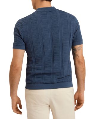 Ruzza Open Collar Polo Sweater