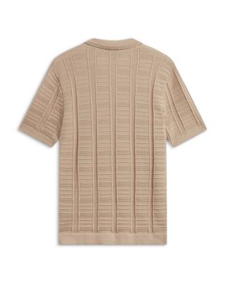 Ruzza Open Collar Polo Sweater