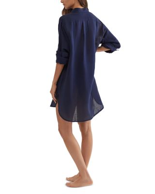 Boyfriend Shirt Swim Cover-Up