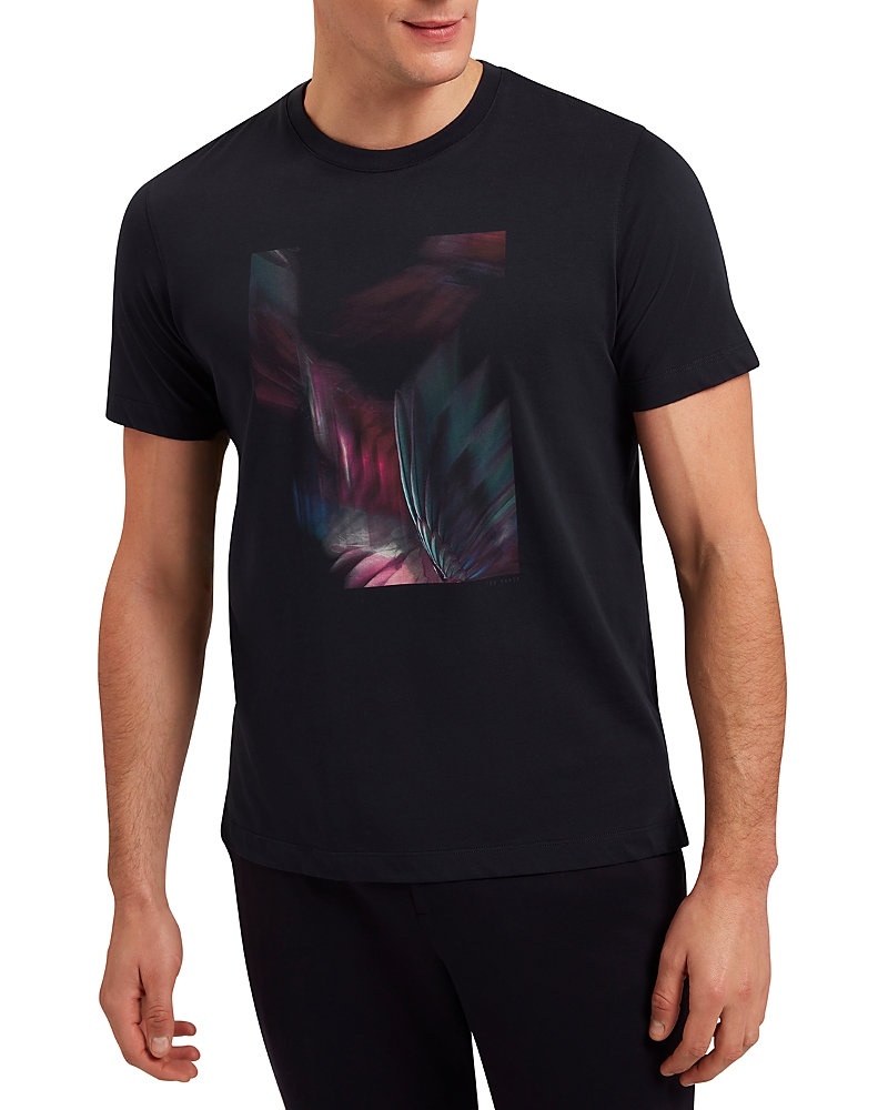 Ted Baker Fether T Shirt Navy In Navy