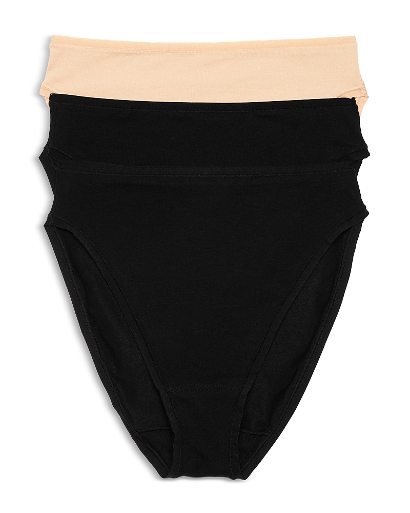 Natori Bliss Bare High Cut Brief, Pack of 3