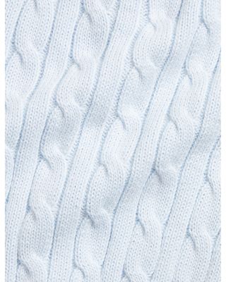 Cable Knit Cotton Cardigan & Pant Set - Baby