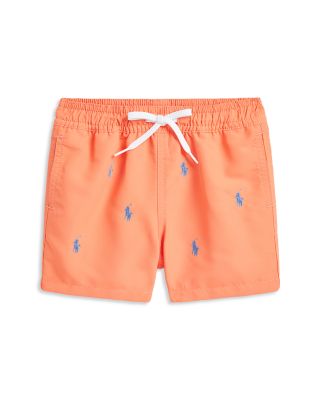Ralph Lauren - Boys' Traveler Polo Pony Swim Trunk - Baby