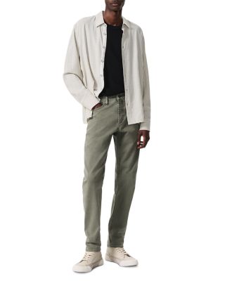 Aero Stretch Athletic Fit Jeans in Gray Mist