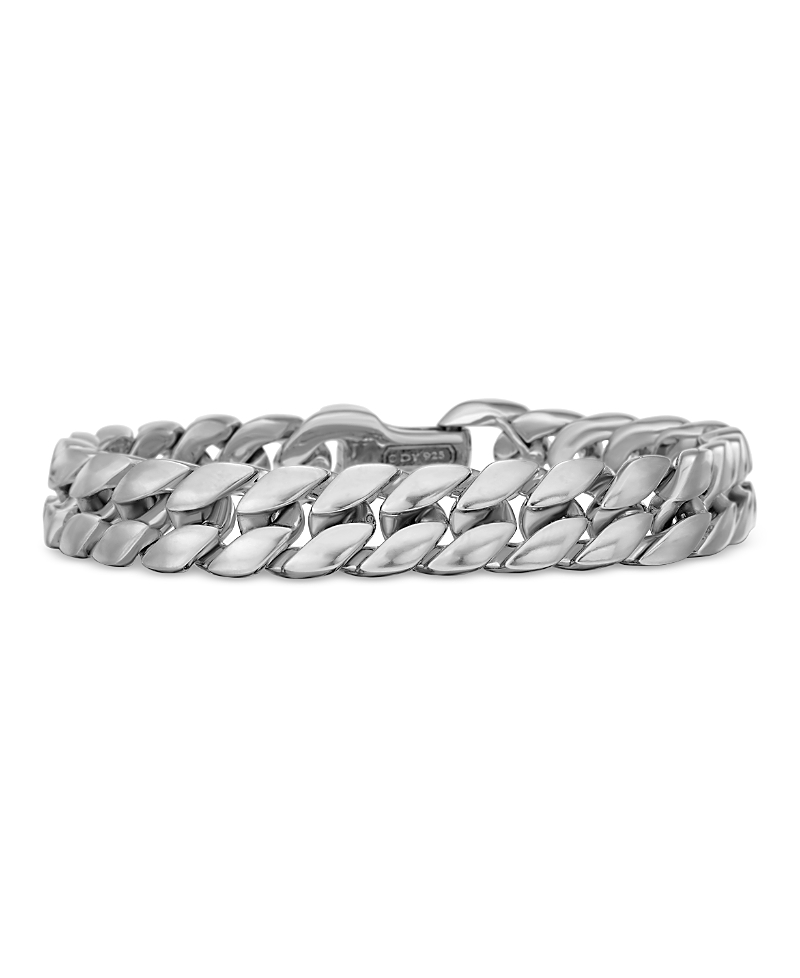 David Yurman Men's Curb Chain Bracelet in Sterling Silver, 11.5mm