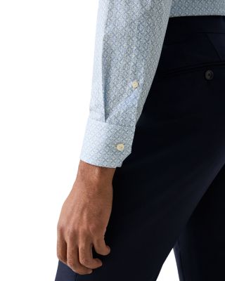Slim Fit Geometric Print Shirt