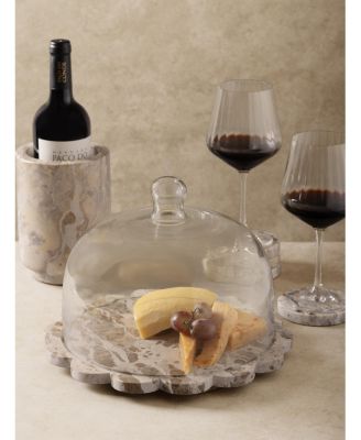 Viola Serving Board with Cloche