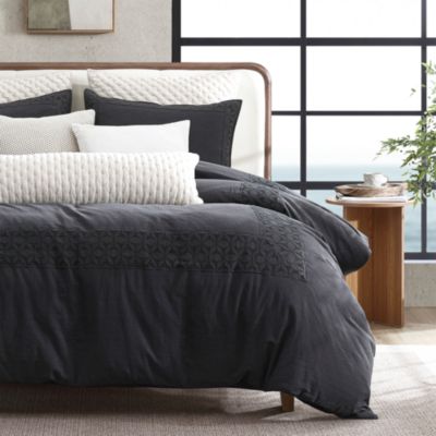DKNY - Hotel Eyelet 3 Piece Bedding Set