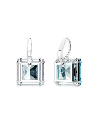 Millenia Crystal Square Cut Drop Earrings