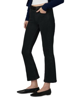 The All Day High Rise Ankle Boot Jeans in Black