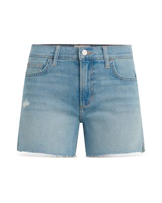 The Ozzie High Rise Jean Shorts in Accolade