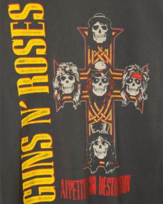 Unisex Guns N' Roses Cross Flea Market Tee