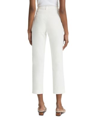 Mid Rise Chino Ankle Pants  