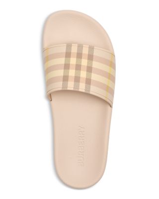 Women's Furley Check Slide Sandals