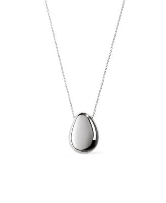 Ana Luisa - Pebble Silver Pendant Necklace