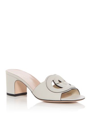 Gucci White Sandals - Bloomingdale's