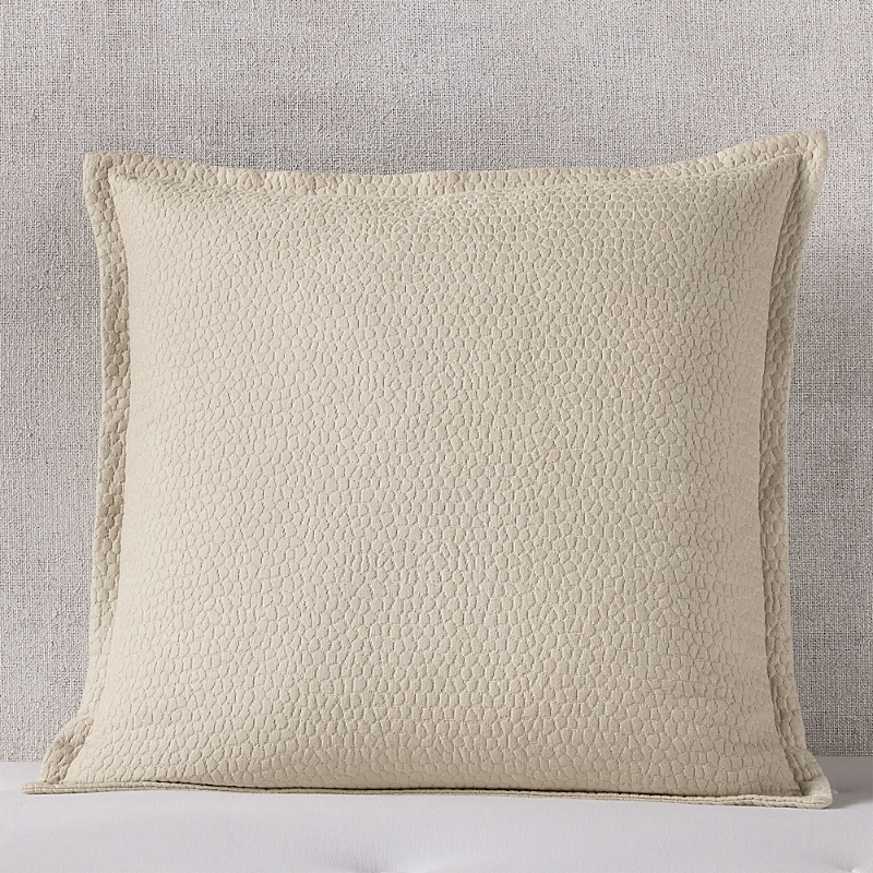 Hudson Park Collection Signature Pebbled Matelasse Euro Sham