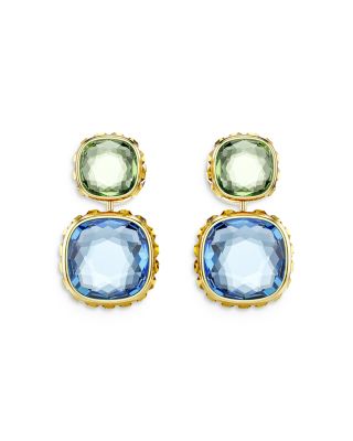 Swarovski - Chroma Reversible Double Crystal Drop Earrings