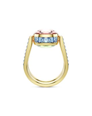 Chroma Multicolor Crystal Reversible Statement Ring