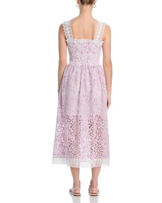 Palmetto Embroidered Dress