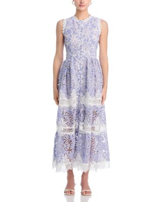 Gaia Eyelet Embroidered Dress