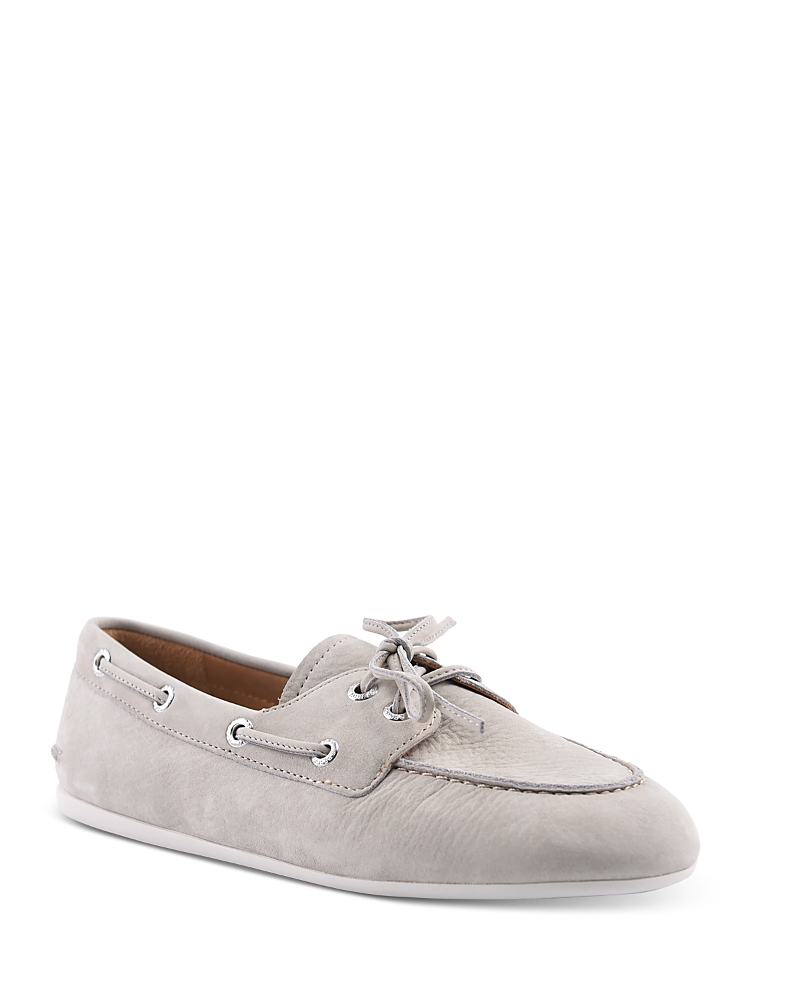 Sperry Slim Boat Shoe In Light Grey